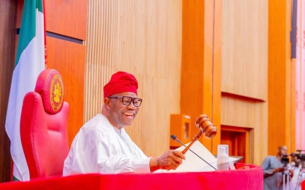 Senators endorse Akpabio for 11th Senate presidency ahead of 2027 elections